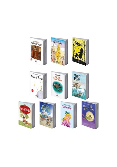 Çocuk Klasikleri Seti - 10 Kitap Takım - Feyyaz Ulaş - Yeti Kitap