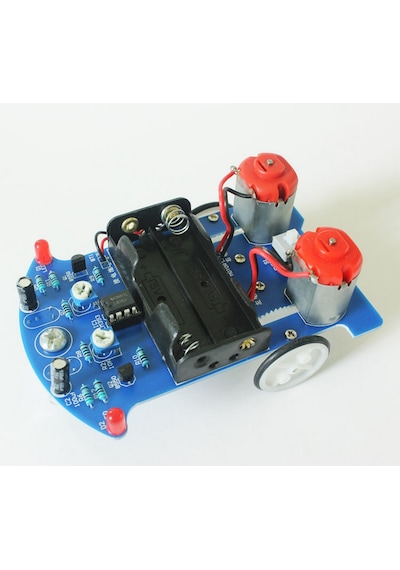 Ece D2-5 Çizgi İzleyen Takip Eden Montajlı Robot