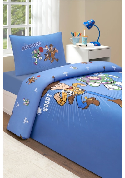 Özdilek Toy Story Action Tek Kişilik Disney Lisanslı Lastikli Çocuk Nevresim Takımı Çok Renkli