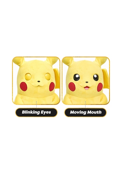 Pikachu Realfx Elektronik Kukla 40 Cm Çok Renkli