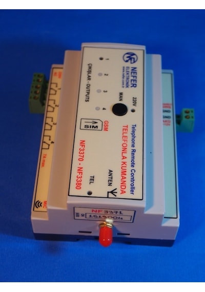 Nefer Nf3371 Gsm Kontrol Telefon Kumanda Pompa Vana Kapı Röle