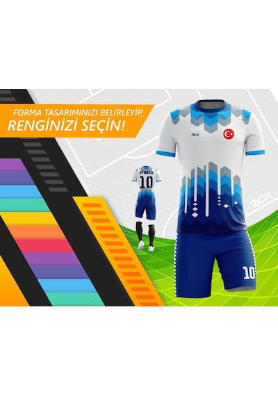 Acr Giyim Kişiye Özel Futbol Forması - Dizayn : Limit
