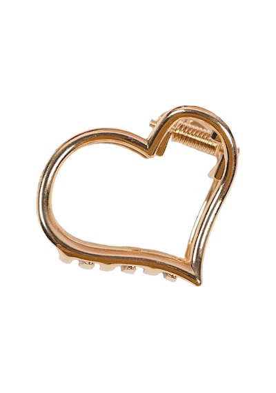 Kadın Yeni Trend Metal Küçük Boy Mandal Saç Tokası Kalp Şekilli 4 Cm Gold Kalp - 105669183 Gold Kalp - 105669183 Gold Kalp