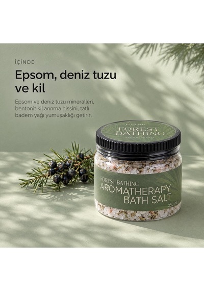 Forest Bathing, Aromaterapik Banyo Tuzu, 250 Ml 285 ML