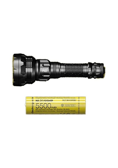 Nıtecore P40 2000 Lumen Sarjlı El Fener-11264 Siyah
