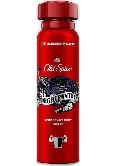 Old Spice Night Panther Erkek İçin Sprey Deodorant 150 ML
