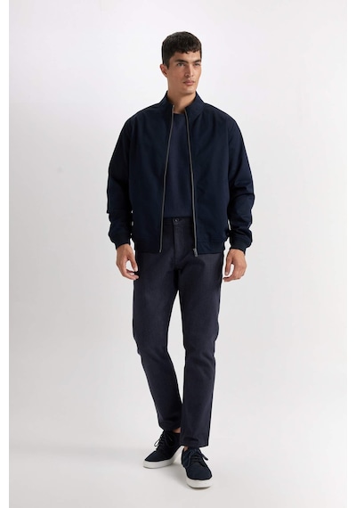DeFacto Slim Fit Dar Kesim Dik Yaka Fermuarlı Mont D7338AX25SPNV64 DeFacto Slim Fit Dar Kesim Dik Yaka Fermuarlı Mont D7338AX25SPNV64