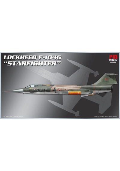 Lockheed F-104g Starfighter Pm Model Demonte Plastik Uçak Maket Kiti