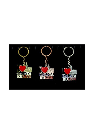 Metal Galata Kulesi Anahtarlık 95157754
