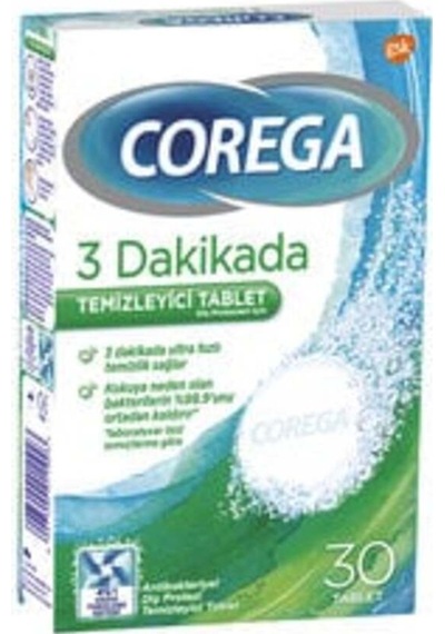 Diş Protezi Temizleyici Tablet 30'lu 1 Adet