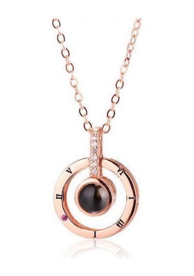Vegagiftshop 100 Dilde Seni Seviyorum Kolye Altın