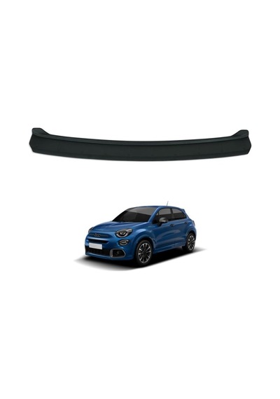 Ferrous Autoaccessories Fiat 500 X Sport İle Uyumlu Arka Tampon Üstü Koruyucu 2016 Ve Üstü