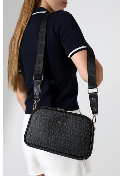 Just Polo Kadın Günlük Kullanıma Uygun Su Geçirmez Lüks Ve Şık Omuz Çantası Shoulder Bag Siyah