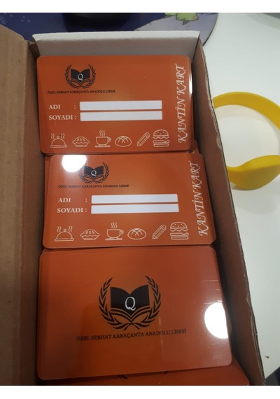 Çift Yön Baskılı 1356 Mhz Mifare Uyumlu Kart 50 Adet