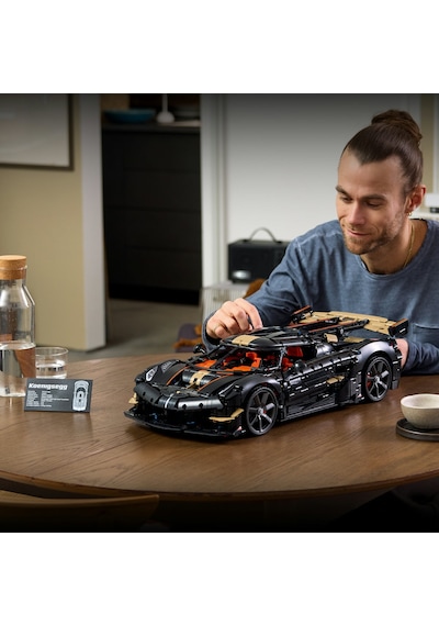 LEGO® Technic Koenigsegg Sadair’s Spear Mega Araba 42232 - Yetişkinler için Mühendislik Modeli Yapım Seti (4104 Parça)