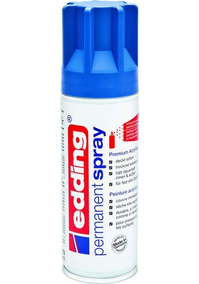 Edding Permanent Sprey Boya 200 Ml. 903 Mavi