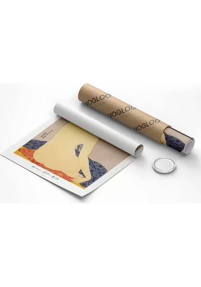 Çerçevesiz Poster Hashiguchi Goyo Banyodan Sonra Kadın