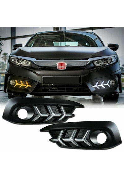 Honda Civic Fc5 Makyajsız Kasa Uyumlu Ön Sis Ledi