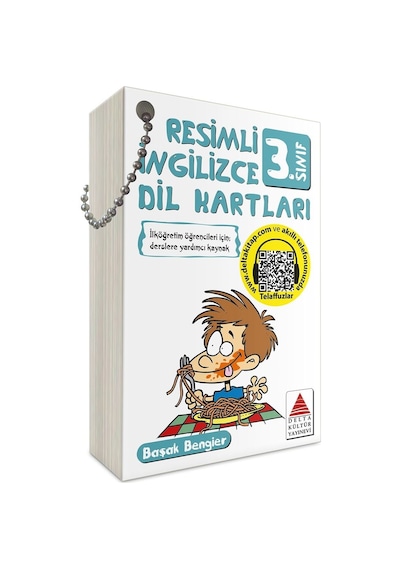Delta Kültür 3. Sınıf Resimli Ingilizce Dil Kartları
