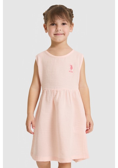 U.s. Polo Assn. Kız Çocuk Somon Pijama Takım 50326613-vr047