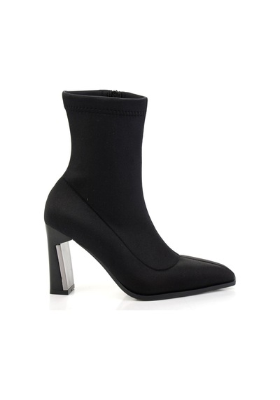 Bambi Siyah Kadın Bot & Bootie K02565070817 Siyah