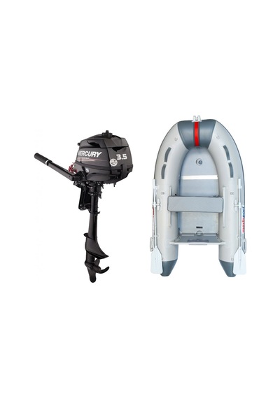 Marinport 2.30 Ahşap Taban Şişme Bot + Mercury 3.5 Hp Deniz Motoru