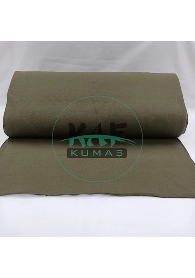 1 1 Bebe Kaşkorse Ribana Kumaş Kumaş Eni: 50 Cm Tüp %95 Pamuk %5 Elastan 063 Haki