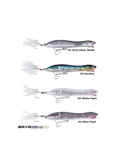 Savage Gear Panic Prey 19,5 Cm 83 Gr Yapay Balık 03-white Flash