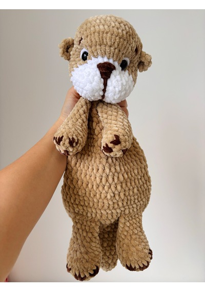 Otis The Otter Uyku Arkadaşı Açık Kahverengi