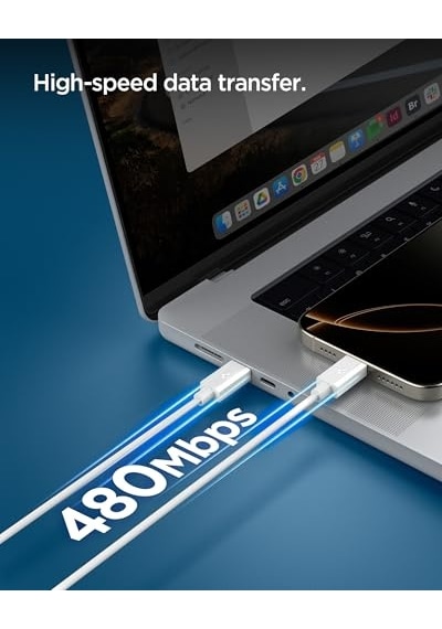 Usb-c To C 1 8m 60w Kablo Siyah - A81f6 Diğer