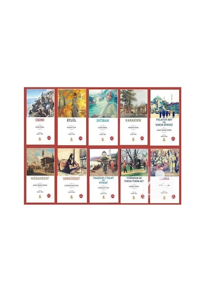 Mercankitap Mercan Türk Klasikleri Seti 10 Kitap Sadeleştirilmiş, İncel...