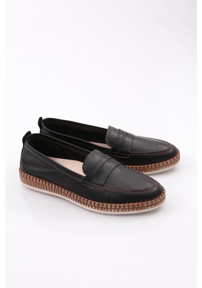 Dgn P52 Kadin Loafer P52-1512-R1534 Siyah