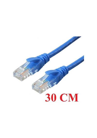 Alfais 5149 Cat6 İnternet Ethernet Rj45 Lan Kablosu 0.3 Metre