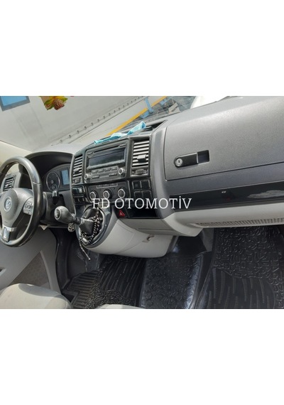 Volkswagen Transporter T6 ( Parlak Siyah Set ) Torpıdo Maun Kaplama