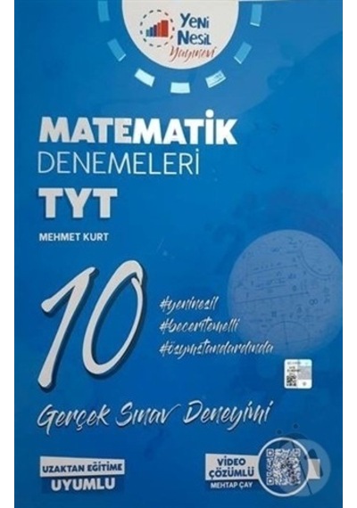 Yeni Nesil Yks Tyt Matemaitk 10 Deneme Sınavı