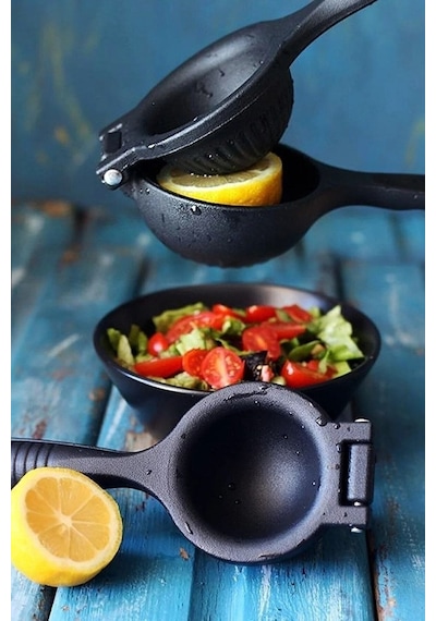 Gerçek Döküm Lüks Limon Sıkacağı 23cm Naranciye Sıkıcı Kaseli Paslanmaz Limon Sıkıcak Diğer