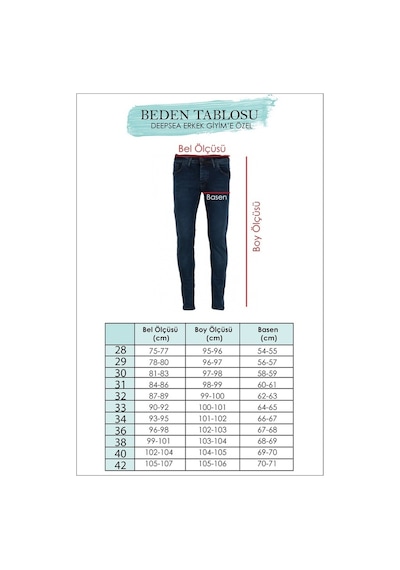 Deepsea Siyah Skinny Kesim Erkek Kot Pantolon 2004157 Siyah