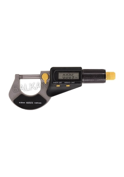 AS-116010 Asimeto 0-25 Dijital Dış Çap Mikrometresi