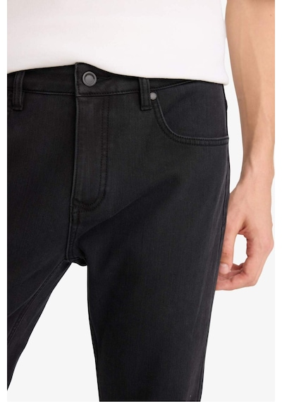 Defacto Sergio Regular Fit Normal Bel Boru Paça Jean Pantolon V0793az25wnnm40 Siyah-nm40