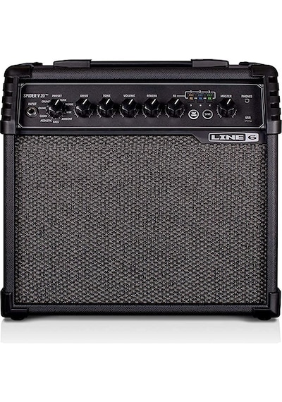 Line 6 Spider V 20 Mkıı 1x8" 20-watt Modeling Combo Amfi Siyah