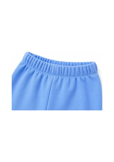 H&c Coolboy H&c %100 Pamuk Penye Bebek Tek Alt Pantalon 0-36 Ay Turkuaz