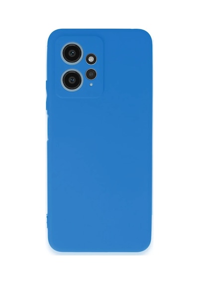 Xiaomi Redmi Note 12 4g Kılıf First Silikon - Mavi 0.2M-Çok Renkli