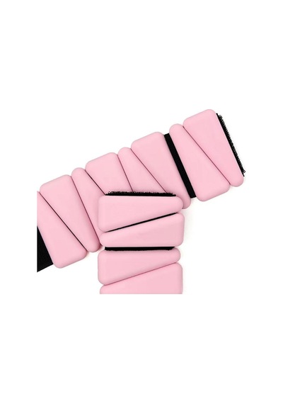 Gymo Pro Series Ayarlanabilir Silikon Bilek Ağırlığı 2x500gr Üçgen Pembe