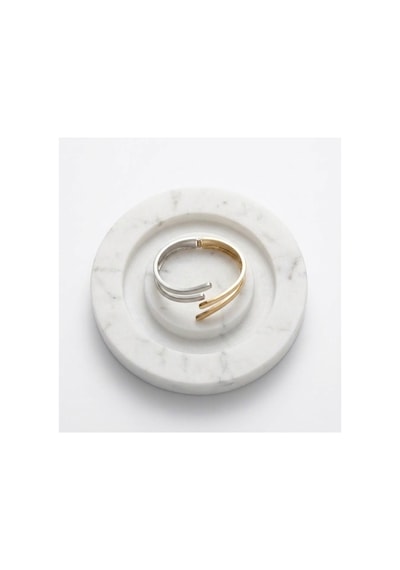 Çelik Pinterest Gold Gümüş 2 Renk Kadın Kelepçe Bileklik Altın - 891740743 Altın