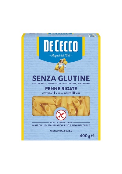 Dececco Penne Rigate Glütensiz Kalem Makarna 400 G - 5 Adet Tarı