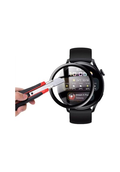 Huawei Watch 3 Uyumlu Ekran Koruyucu Nano Esnek Cam Ppm