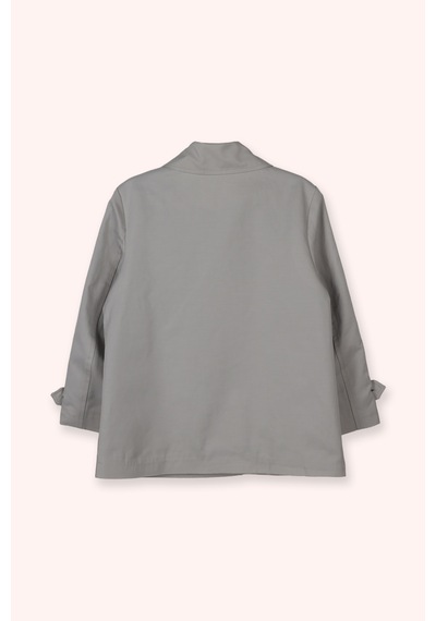 Panço Erkek Çocuk Gri Trençkot 2511bk90001
