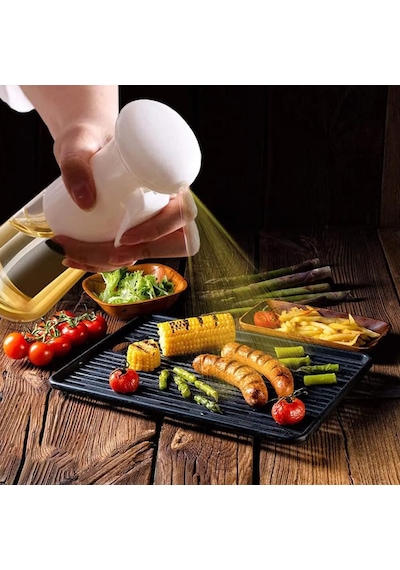 Yeni Nesil Airfryer Sprey Yağdanlık 220ml Kolay Kullanımlı Yağdanlık Zeytinyağı Ve Yağ Püskürtücü Siyah Çok Renkli