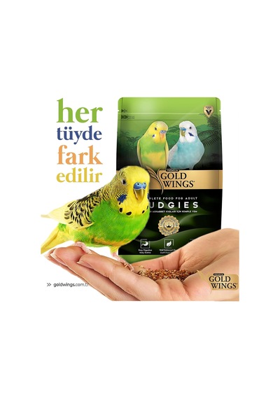 Gold Wings Premium Muhabbet Yemi, 1 Kg 0.75 LT - 2.5 LT - 12 KG