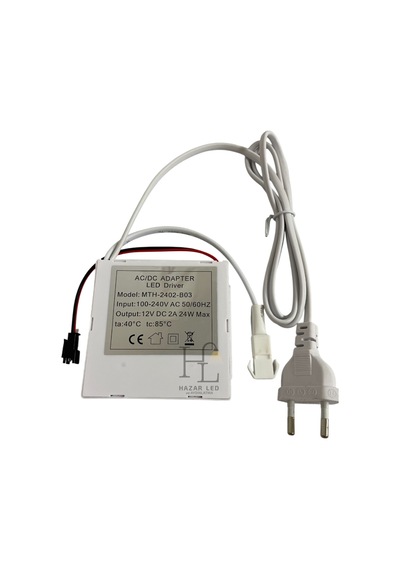 220 Volt Girişli 12v 2a Dokunmatik Touch Ayna Arkası Sensörü Banyo Aynası Sensörü Mobilya Sensörü Buğu Önleyici Beyaz